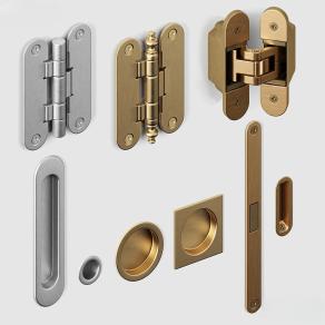 门五金 合页 门锁 铁片